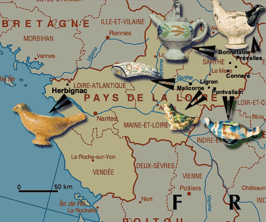 Carte de la r�gion centre � commission europ�enne