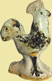 Sifflet en forme de coq